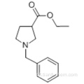 Ácido 3-pirrolidinocarboxílico, 1- (fenilmetil) -, éster etílico CAS 5747-92-2